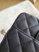Load image into Gallery viewer, Chanel Mini Square Caviar Black 24k Gold