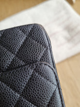 Load image into Gallery viewer, Chanel Mini Square Caviar Black 24k Gold