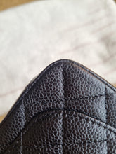 Load image into Gallery viewer, Chanel Mini Square Caviar Black 24k Gold