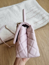 Load image into Gallery viewer, Chanel 20A Lilac Pink Coco Handle Caviar Gold Hardware