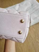 Load image into Gallery viewer, Chanel 20A Lilac Pink Coco Handle Caviar Gold Hardware