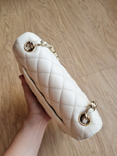 Load image into Gallery viewer, Chanel 17c Ivory Caviar Mini Rectangle Gold Hw