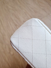 Load image into Gallery viewer, Chanel 17c Ivory Caviar Mini Rectangle Gold Hw
