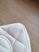 Load image into Gallery viewer, Chanel 17c Ivory Caviar Mini Rectangle Gold Hw