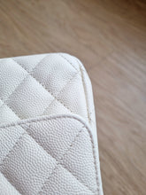 Load image into Gallery viewer, Chanel 17c Ivory Caviar Mini Rectangle Gold Hw