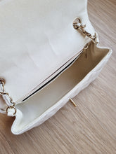Load image into Gallery viewer, Chanel 17c Ivory Caviar Mini Rectangle Gold Hw