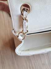Load image into Gallery viewer, Chanel 17c Ivory Caviar Mini Rectangle Gold Hw