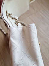 Load image into Gallery viewer, Chanel 17c Ivory Caviar Mini Rectangle Gold Hw