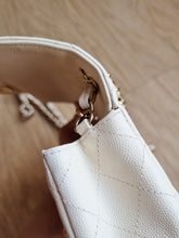 Load image into Gallery viewer, Chanel 17c Ivory Caviar Mini Rectangle Gold Hw