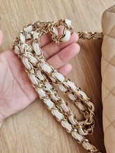 Load image into Gallery viewer, Chanel 17c Ivory Caviar Mini Rectangle Gold Hw