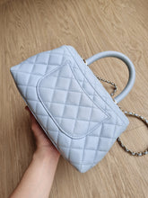 Load image into Gallery viewer, Chanel Coco Handle Small Baby Cloud Blue Caviar Gold Hw