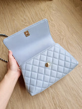 Load image into Gallery viewer, Chanel Coco Handle Small Baby Cloud Blue Caviar Gold Hw
