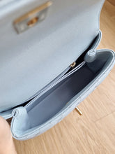 Load image into Gallery viewer, Chanel Coco Handle Small Baby Cloud Blue Caviar Gold Hw