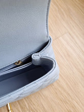 Load image into Gallery viewer, Chanel Coco Handle Small Baby Cloud Blue Caviar Gold Hw