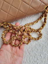 Load image into Gallery viewer, Chanel Mocha Dark Beige Classic Medium Flap 24k Gold