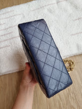 Load image into Gallery viewer, Chanel Mini Reissue 224 Navy Calfskin Gold Hardware
