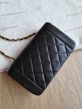 Load image into Gallery viewer, Chanel Diana Small Black Vintage 24k Gold