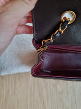 Load image into Gallery viewer, Chanel Diana Small Black Vintage 24k Gold