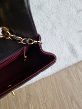 Load image into Gallery viewer, Chanel Diana Small Black Vintage 24k Gold