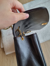 Load image into Gallery viewer, Chanel Diana Small Black Vintage 24k Gold