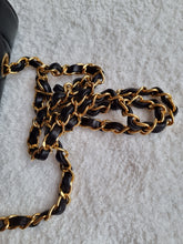 Load image into Gallery viewer, Chanel Diana Small Black Vintage 24k Gold