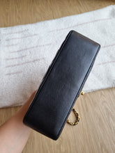 Load image into Gallery viewer, Chanel Diana Small Black Vintage 24k Gold