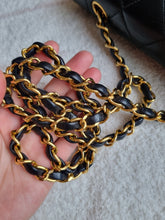 Load image into Gallery viewer, Chanel Diana Small Black Vintage 24k Gold