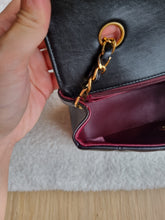 Load image into Gallery viewer, Chanel Diana Small Black Vintage 24k Gold