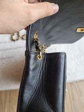 Load image into Gallery viewer, Chanel Diana Small Black Vintage 24k Gold