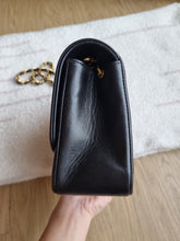 Load image into Gallery viewer, Chanel Diana Small Black Vintage 24k Gold