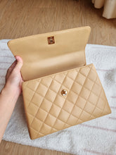Load image into Gallery viewer, Chanel Small Kelly Vintage Honey Dark Beige 24k Gold