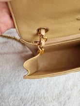 Load image into Gallery viewer, Chanel Small Dark Beige Envelope Flap CC Logo 24k Gold