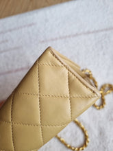 Load image into Gallery viewer, Chanel Small Dark Beige Envelope Flap CC Logo 24k Gold