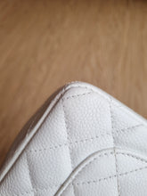 Load image into Gallery viewer, Chanel Mini Rectangular Caviar White Silver Hw