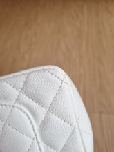 Load image into Gallery viewer, Chanel Mini Rectangular Caviar White Silver Hw