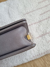 Load image into Gallery viewer, Chanel Boy Small Grey Caviar Gold Hw