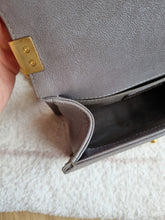 Load image into Gallery viewer, Chanel Boy Small Grey Caviar Gold Hw