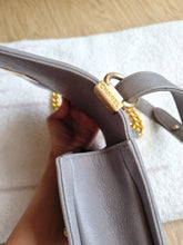 Load image into Gallery viewer, Chanel Boy Small Grey Caviar Gold Hw