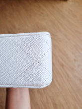 Load image into Gallery viewer, Chanel Classic Flap White Medium Caviar Gold Hw