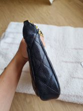 Load image into Gallery viewer, Chanel Timeless Pochette Shoulder Bag Black Caviar 24k Gold