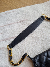 Load image into Gallery viewer, Chanel Timeless Pochette Shoulder Bag Black Caviar 24k Gold