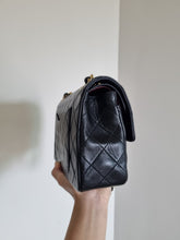 Load image into Gallery viewer, Chanel Small Classic Flap Vintage Black 24k Gold