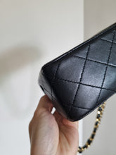 Load image into Gallery viewer, Chanel Small Classic Flap Vintage Black 24k Gold