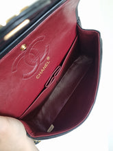 Load image into Gallery viewer, Chanel Small Classic Flap Vintage Black 24k Gold