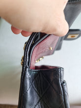 Load image into Gallery viewer, Chanel Small Classic Flap Vintage Black 24k Gold