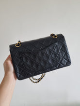 Load image into Gallery viewer, Chanel Classic Small Flap Black 24k Gold