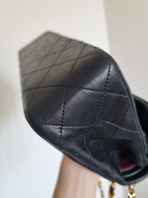 Load image into Gallery viewer, Chanel Small Classic Flap Black Vintage 24k Gold