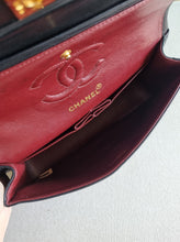 Load image into Gallery viewer, Chanel Small Classic Flap Black Vintage 24k Gold