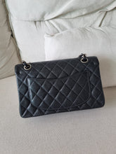 Load image into Gallery viewer, Chanel Small Classic Flap Black Caviar Silver Hw
