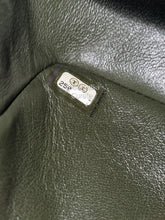 Load image into Gallery viewer, Chanel Forest Green Mini Rec Caviar Silver Hw